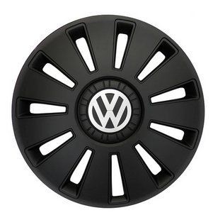 Ковпаки на колеса Kenguru REX Volkswagen R15 Чорний 4 шт. 3169963410 фото