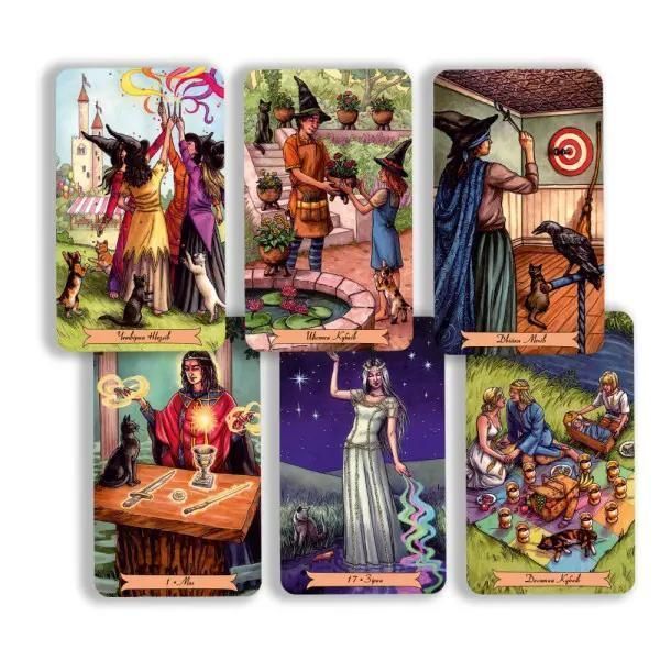 Карты Таро Повседневное Таро Ведьм Everyday Witch Tarot 78 карт (Украинская версия) 3178492815 фото