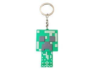 Брелок резиновый Minecraft Майнкрафт зеленый 2679715307 фото