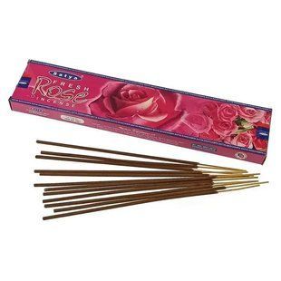 Аромапалиці пилцеві Satya Fresh Rose Свіжа Троянда 18г 3089548392 фото