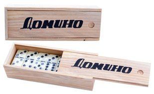 Настольная игра Домино в бамбуковом кейсе 2900710980 фото
