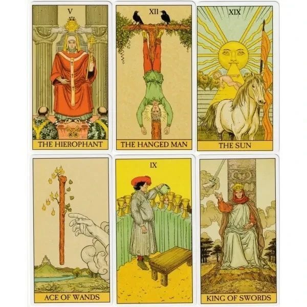 Карти Таро Райдера-Вейта До того як Before Tarot 78 карт 3177806352 фото